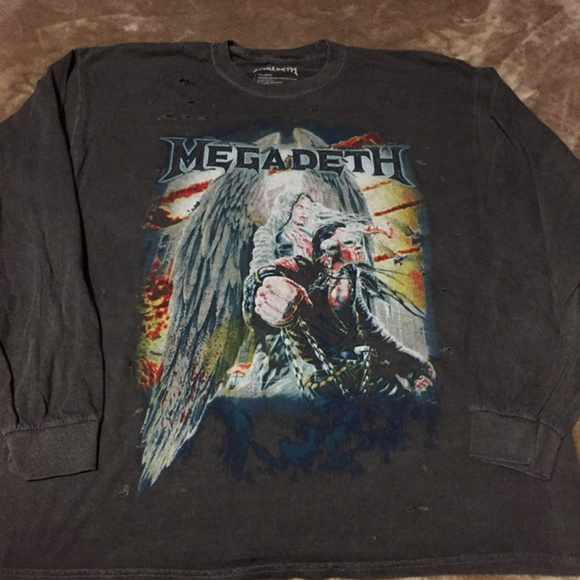 Shirts | Megadeth Distressed United 
